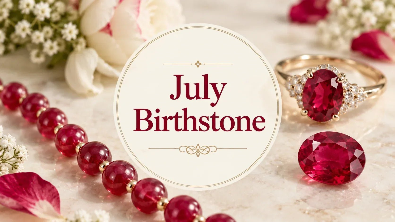 July Birthstone: Ruby Color, Meaning, History & Care - Beadsofcambay.com