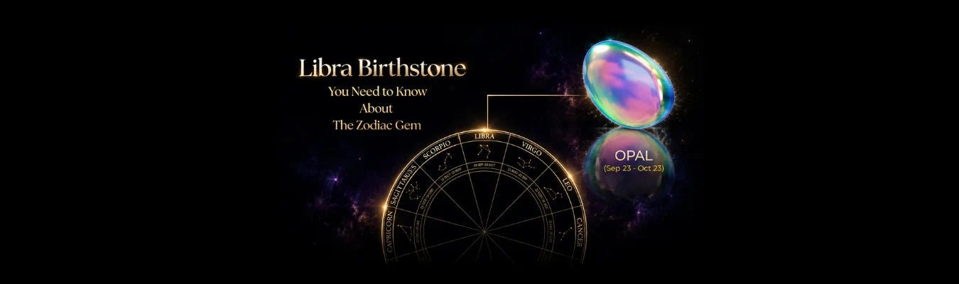Libra Birthstone: Opal & Blue Sapphire Meaning + Color - Beadsofcambay.com