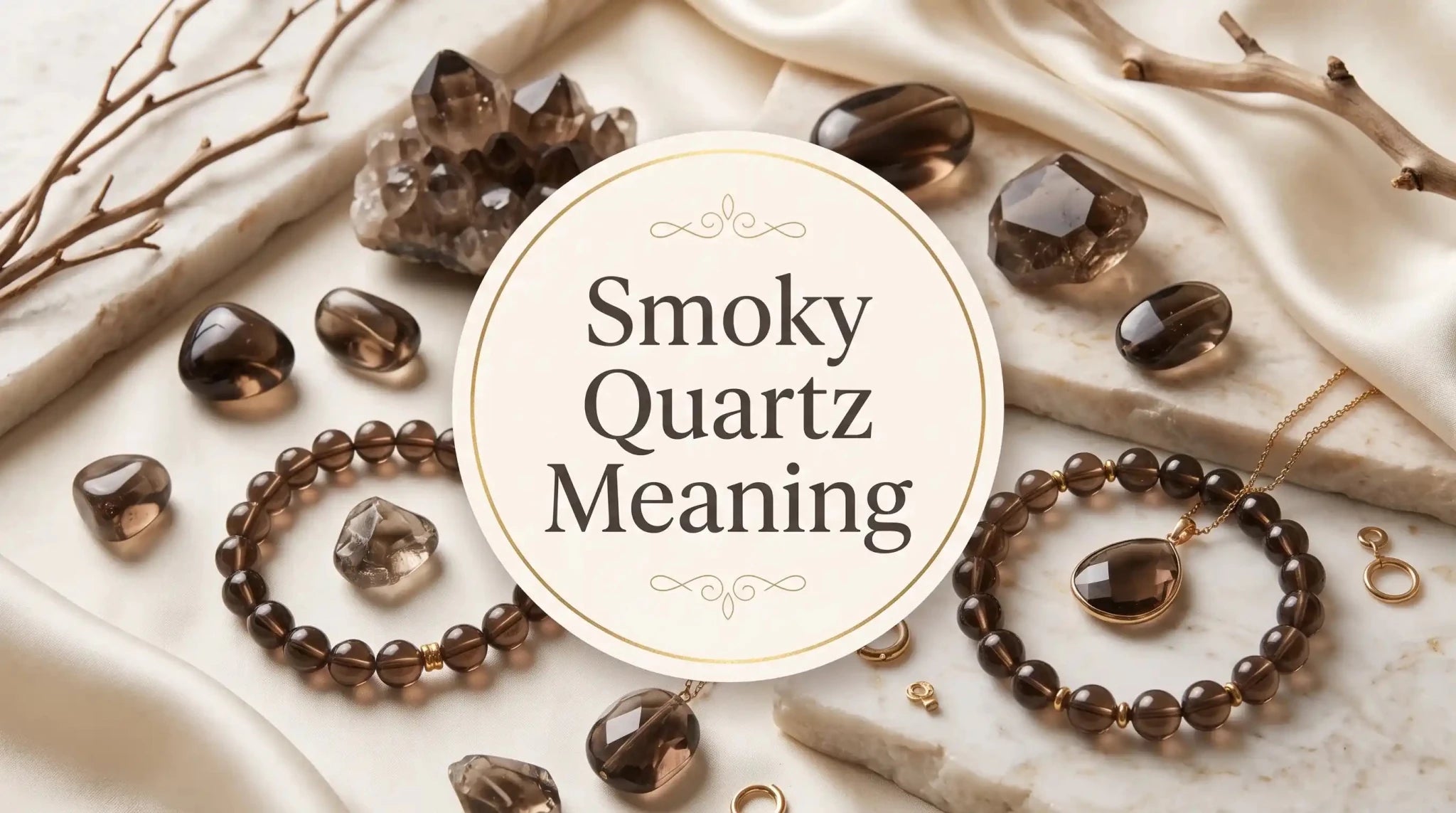 Smoky Quartz Meaning: Healing Properties, Benefits, Uses & More - Beadsofcambay.com