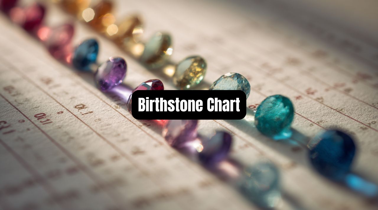 The Complete Birthstone Chart: Modern, Traditional, and Zodiac Guide - Beadsofcambay.com