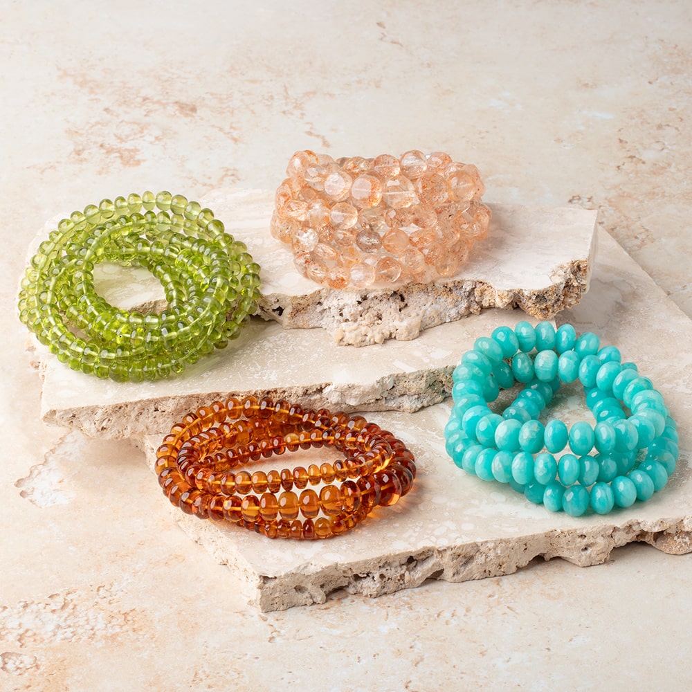 Beadsofcambay Collection of Gemstone Types