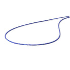 1-1.4mm Lapis Lazuli Hand-Cut Plain Tube Beads 15 inch 330 pieces - Beadsofcambay.com