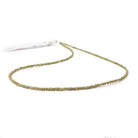 1 - 2.5mm Olive Raw Diamond Cube Beads 15 inch 245 pieces - Beadsofcambay.com