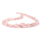 10-23mm Rose Quartz Plain Nugget Beads 18 inch 30 pieces AA - Beadsofcambay.com