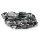 10 - 25mm Copper Moss Aquamarine Plain Nugget 23 inch 38 Beads AAA - Beadsofcambay.com