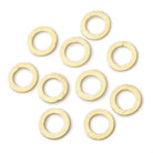 10mm Brushed Jump Ring Set of 10 pieces - Beadsofcambay.com
