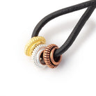 10mm Pinwheel Design Spacer Set of 10 Large Hole Beads - Beadsofcambay.com