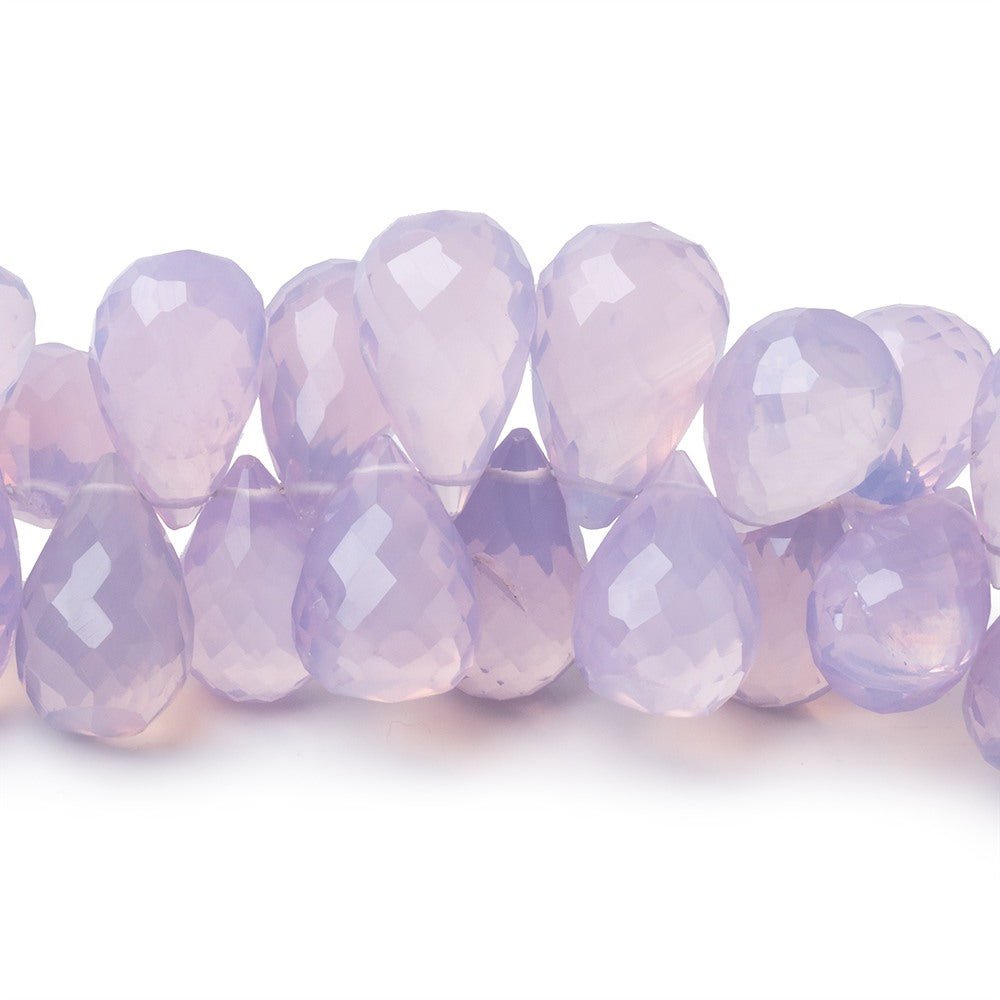 10x5-15x10mm Lavender Quartz Faceted Tear Drops 9 inch 70 pieces AAA - Beadsofcambay.com