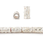 10x5mm Double Marquise Design Tube Beads 8 inch 20 pieces - Beadsofcambay.com