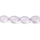 11 - 12mm Pink Amethyst Faceted Olive Beads 16 inch 35 pieces AA - Beadsofcambay.com