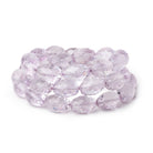 11 - 12mm Pink Amethyst Faceted Olive Beads 16 inch 35 pieces AA - Beadsofcambay.com