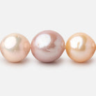 11 - 14mm Multi Color Baroque Freshwater Pearls 16 inch 32 pieces - Beadsofcambay.com