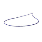 1mm Lapis Lazuli Micro-Plain Tube Beads 15 inches AA Grade - BeadsofCambay.com