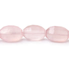 11x7 - 12x8mm Rose Quartz Faceted Oval Beads 7.5 inch 17 pieces - Beadsofcambay.com