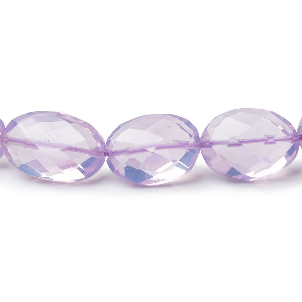 11x7-16x11mm Lavender Quartz Faceted Oval Beads 17 inch 33 pieces AAA - Beadsofcambay.com