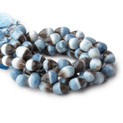 11x9 - 14x10mm Banded Owyhee Opal Faceted Tear Drop 8 inch 15 Beads - Beadsofcambay.com