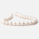 12.5 - 14mm Off White Baroque Freshwater Pearls 16 inch 30 pieces - Beadsofcambay.com