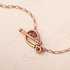 12x19mm Plain Copper Toggle 1 piece - Beadsofcambay.com