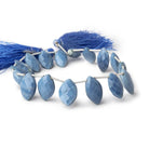 12x7 - 18x10mm Owyhee Blue Opal Faceted Marquise Beads 8 inch 16 pieces - Beadsofcambay.com