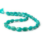 12x8-15x13mm Amazonite faceted oval beads 18 inch 33 pieces A Grade - Beadsofcambay.com
