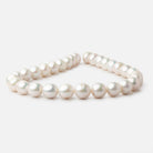 13 - 14mm White Baroque Freshwater Pearl 16 inch 30 Beads AA - Beadsofcambay.com