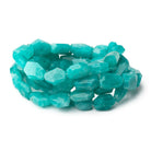 13-17mm Amazonite Faceted Nugget Beads 16 inch 25 pieces - Beadsofcambay.com
