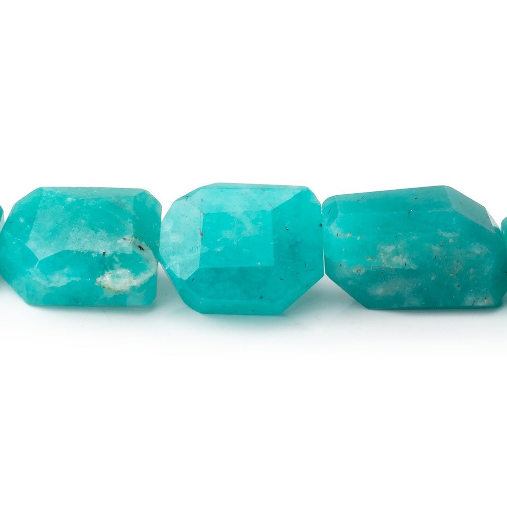 13-17mm Amazonite Faceted Nugget Beads 16 inch 25 pieces - Beadsofcambay.com
