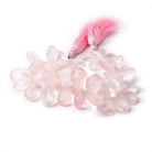 13-18mm Rose Quartz Faceted Pear Beads 8 inch 52 pieces - Beadsofcambay.com