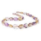 13.5 - 17mm Ametrine Faceted Oval Beads 16 inch 27 pieces AA - Beadsofcambay.com