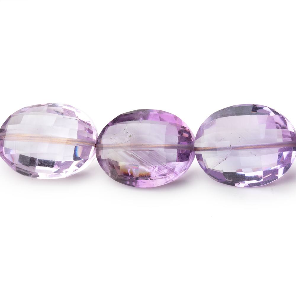 13.5 - 18mm Ametrine Faceted Oval Beads 18 inch 29 pieces AA - Beadsofcambay.com