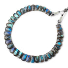 13x9 - 21x12mm Labradorite Faceted Fancy Cut Collar 36 beads - Beadsofcambay.com