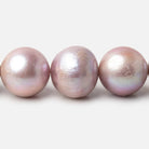 14-17mm Lilac Pink Baroque Freshwater Pearls 16.5 inch 29 Beads - Beadsofcambay.com