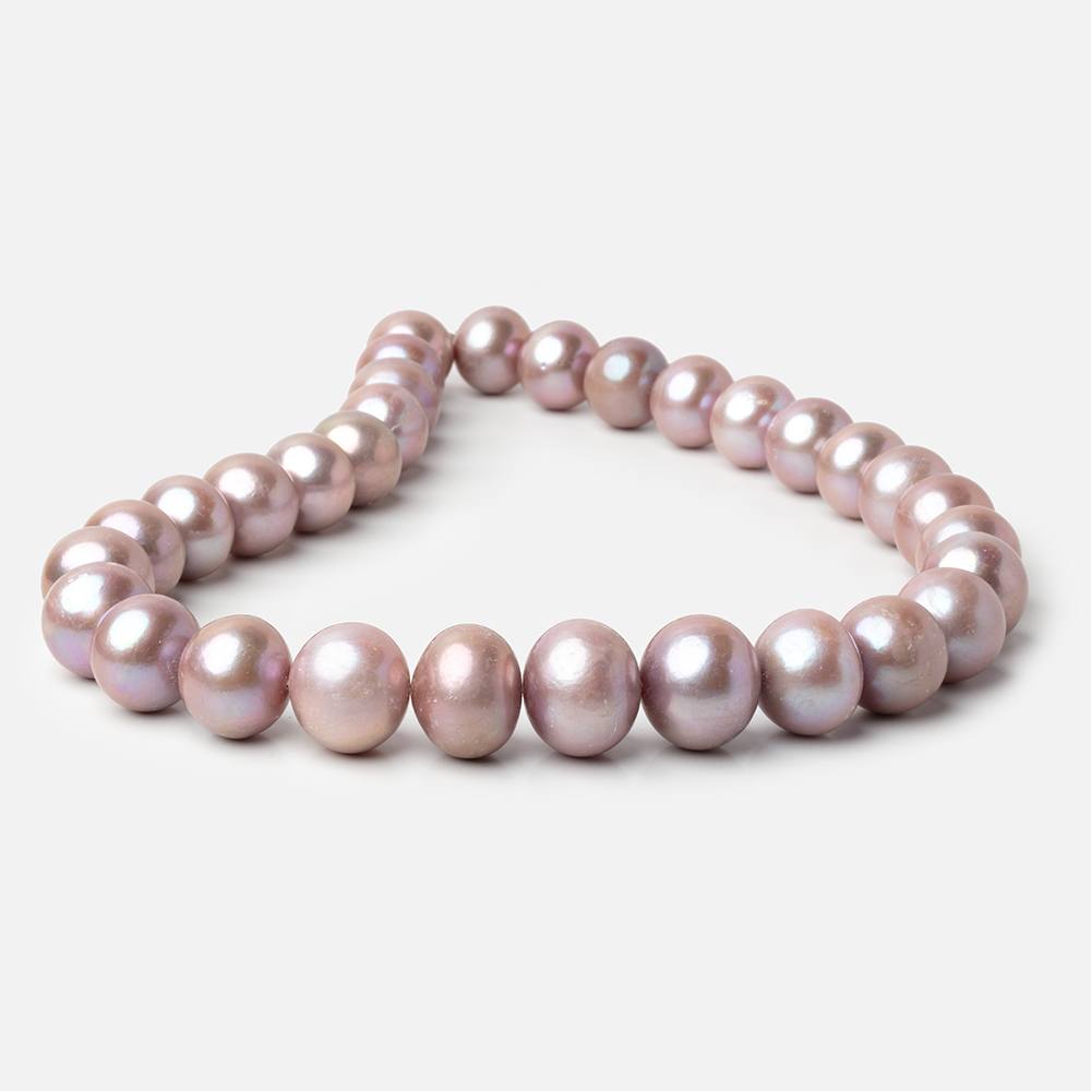 14-18mm Petal Pink Baroque Freshwater Pearls 16.5 inch 31 Beads - Beadsofcambay.com