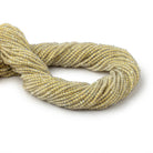 2mm Olive Labradorite Micro Faceted Round Beads 12.5 inch 170 pieces - BeadsofCambay.com