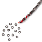 4mm Twisted Jump Rings on an 8 inch Strand - BeadsofCambay.com