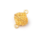 14mm Bali Design Magnetic Clasp 1 piece - Beadsofcambay.com