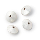 14mm Brushed Disc Bead Set of 4 - Beadsofcambay.com