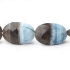 15x13 - 21x14mm Banded Owyhee Opal Faceted Oval 14 inch 19 Beads - Beadsofcambay.com