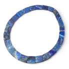 15x13 - 24x20mm Natural Lapis Lazuli Fancy Shape Collar 25 Beads - Beadsofcambay.com