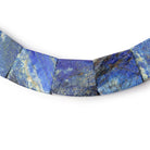 15x13 - 24x20mm Natural Lapis Lazuli Fancy Shape Collar 25 Beads - Beadsofcambay.com