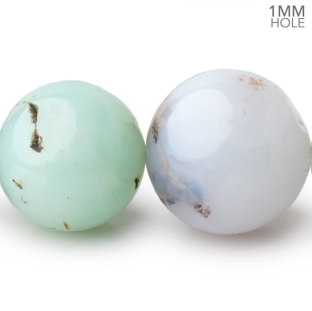 16 - 20mm Chrysoprase Plain Round 18 inch 29 Beads AA - Beadsofcambay.com