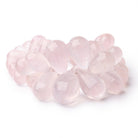16-27mm Rose Quartz Faceted Tear Drop 7.5 inch 46 Beads AA - Beadsofcambay.com