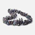 16 - 29mm Peacock Center Drilled Ultra Keshi Freshwater Pearls 16 inch 150 Beads - Beadsofcambay.com