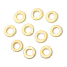 8mm Brushed Jump Ring Set of 10 pieces - BeadsofCambay.com