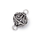 16mm Roped Tear Drop Design Round Magnetic Clasp 1 piece - Beadsofcambay.com