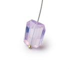 17 - 21mm Lavender Quartz Faceted Nugget 1 Bead AAA - Beadsofcambay.com
