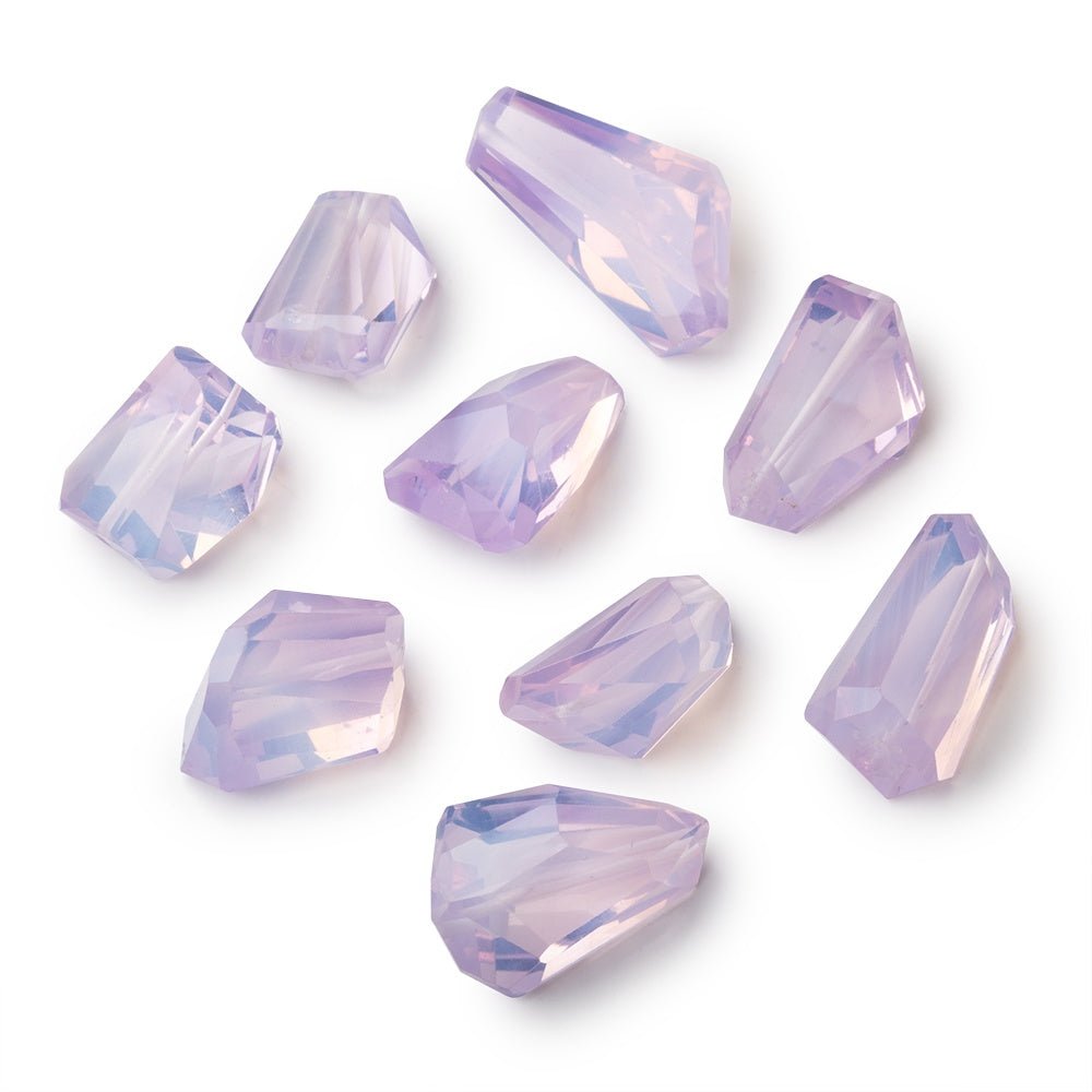 17 - 21mm Lavender Quartz Faceted Nugget 1 Bead AAA - Beadsofcambay.com