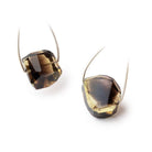 17 - 22mm Bi - Colored Quartz Faceted Nugget Focal 1 Bead - Beadsofcambay.com