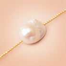 17 - 22mm Off White Ultra Baroque Focal Beads 1 piece AA - Beadsofcambay.com