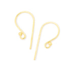 18mm Shepard's Hook with Ball Ear Wire 10 pieces - Beadsofcambay.com